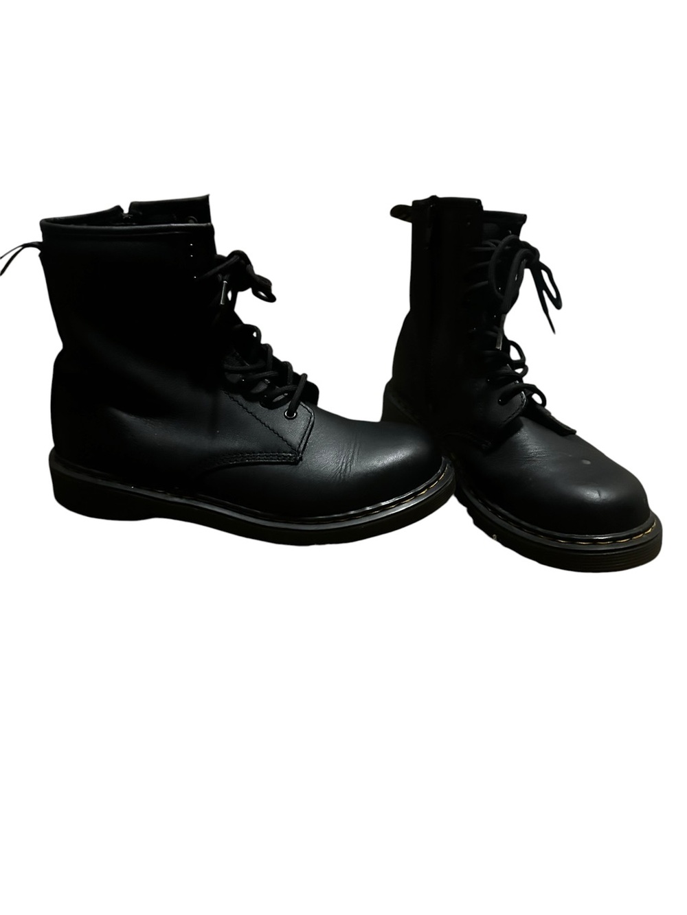 Dr. Martens Youth 1460 Softy T Leather Lace Up Boots size 6 NWOB - Picture 4 of 9